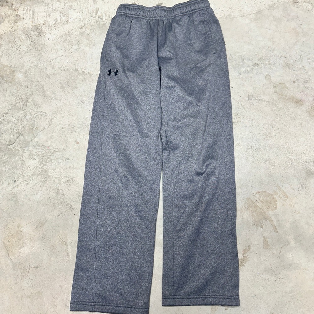 Under Armour ColdGear‎ Gray Loose Fit Fleece Sweatpants MensSM